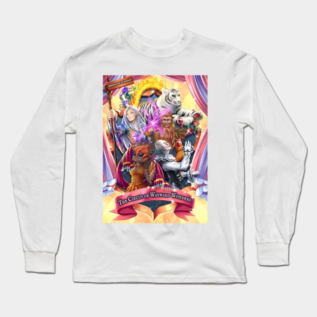 The Circus of Wayward Wonders Long Sleeve T-Shirt by MNmaxed